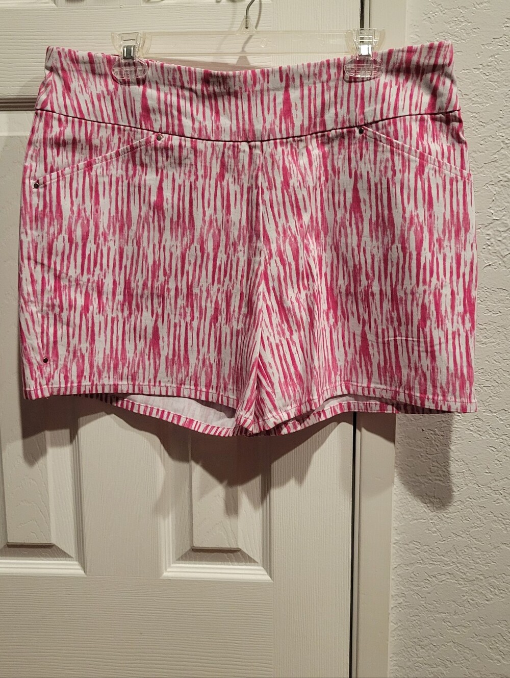 INC Pink Patterned Women’s Shorts